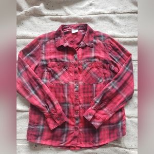 Columbia long sleeve button-up